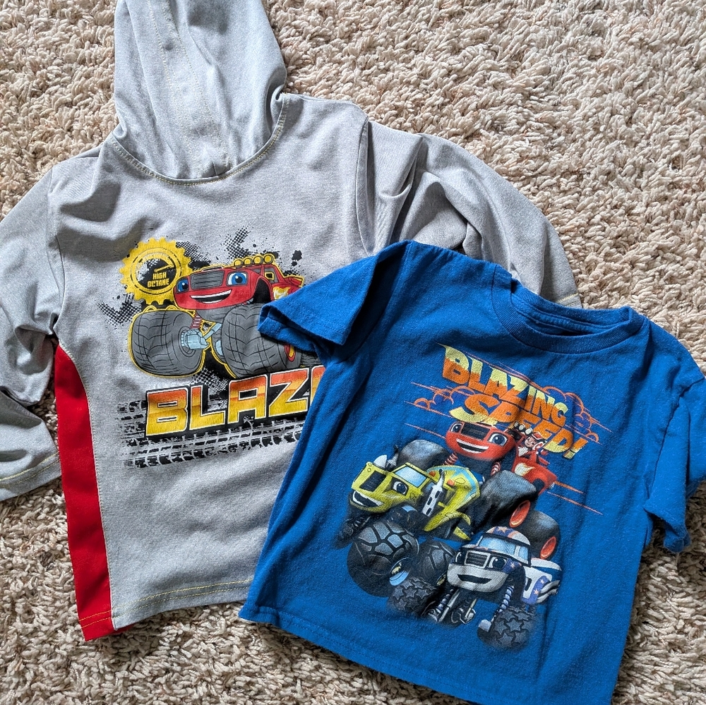 Blaze and the Monster Machines Hoodie and T-Shirt Set